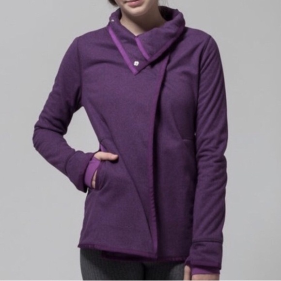 Ivivva Lululemon Big Business Wrap Jacket - Picture 5 of 8